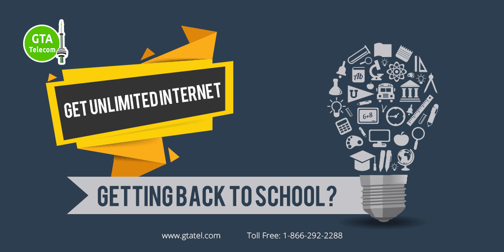 Getting Back to School? Get Unlimited Internet